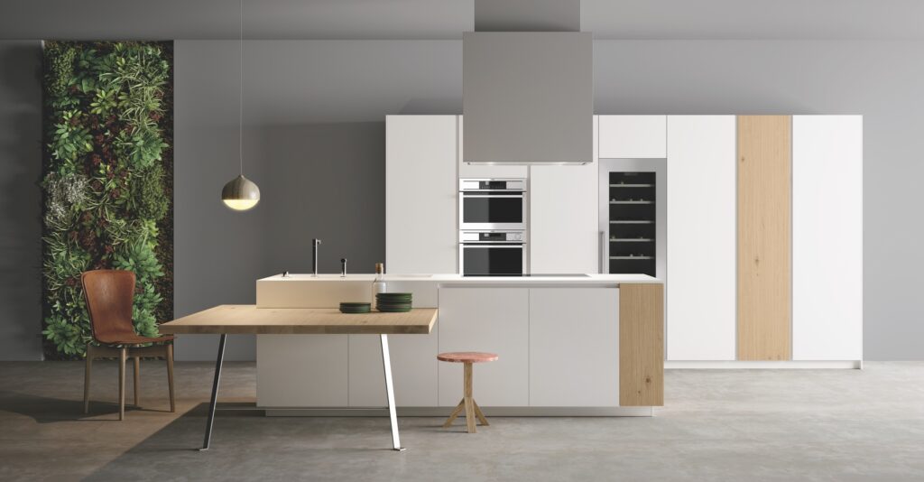 Doimo Modern Light Kitchen With Island | Inova Kitchens, Luton